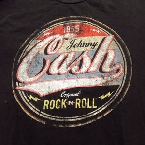 Vintage Johnny Cash Oversized Crewneck T